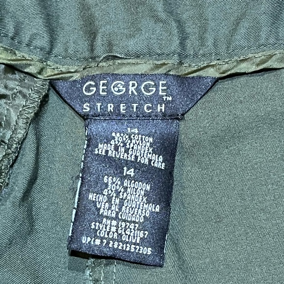 George Dress Capri Pants Size 14 - Picture 5 of 6